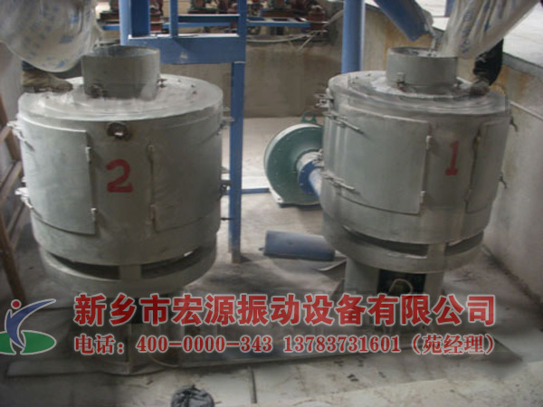 立式氣流篩使用現場