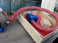 軟管自動吸糧機-出口印度