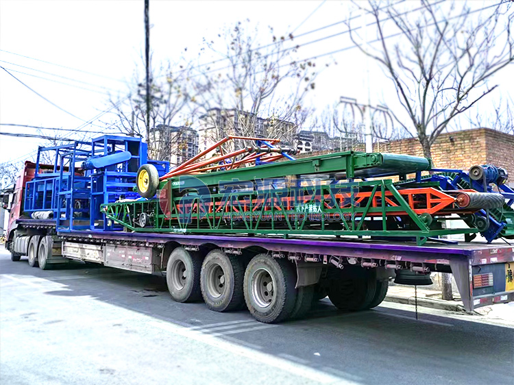 移動(dòng)升降可伸縮皮帶輸送機(jī)