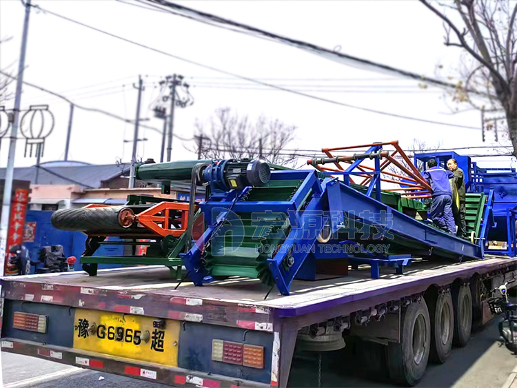 移動(dòng)升降可伸縮皮帶輸送機(jī)