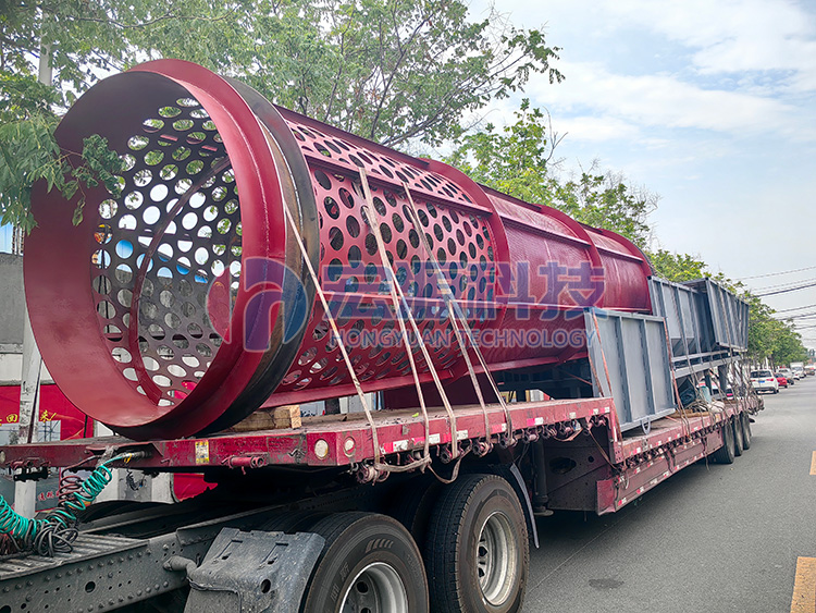 重型無軸滾筒篩