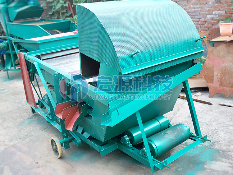 小型糧食篩分拋糧機